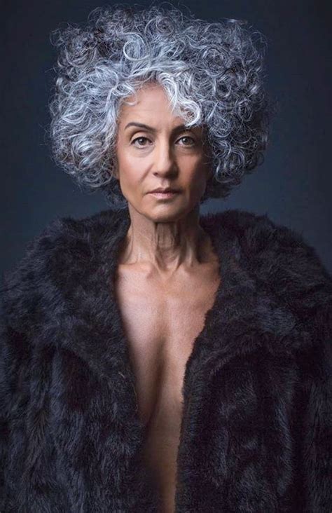Hair Inspo Women With Naturally Grey Hair True Grit