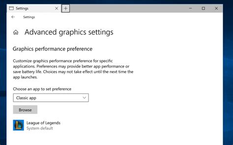 How To Set Preferred Gpu For Apps In Windows 10