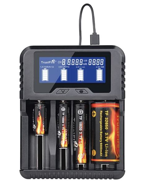 Trustfire Tr 020 Battery Charger For All Batteries Pro Outdoor