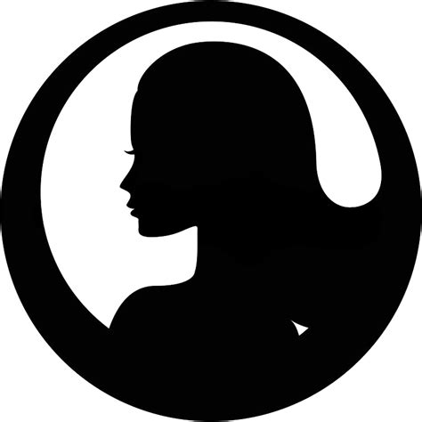 Download Royalty Free Silhouette Woman Face Woman Silhouette Vector