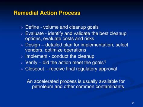Ppt Module 5 Remedial Action And Cleanup Powerpoint Presentation