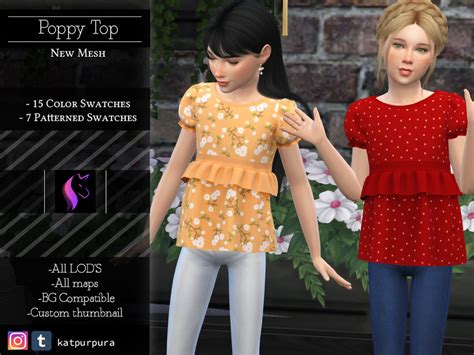 Sims 4 Poppy Skin Dastsan