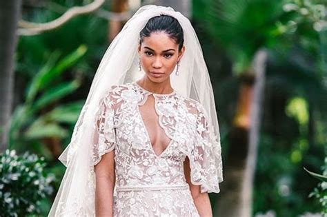 Chanel Iman Wore Two Beautiful Bridal Gowns By Zuhair Murad Ewmoda