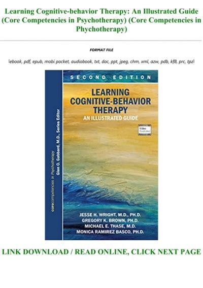 Free Download Learning Cognitive Behavior Therapy An Illustrated