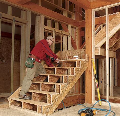Straight stairs advantages and disadvantages. Framing Stairs with a Landing - Fine Homebuilding ...