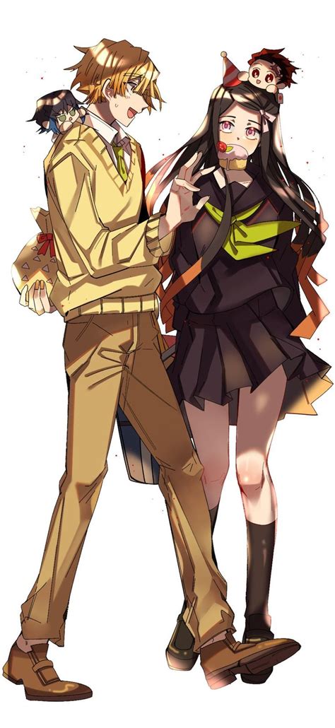 Zenitsu And Nezuko Anime