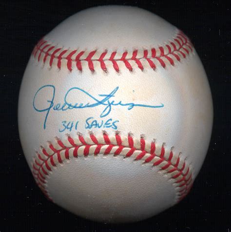 Rollie Fingers Autographed Signed Baseball Historyforsale Item 269902