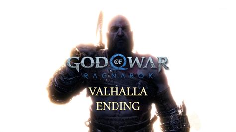 God Of War Ragnarok Valhalla Ending YouTube