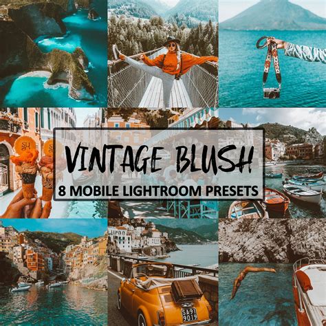 Preset love's package includes 30 versatile lightroom presets suitable for any wedding event. 8 Vintage Blush Lightroom Mobile Presets - FilterGrade