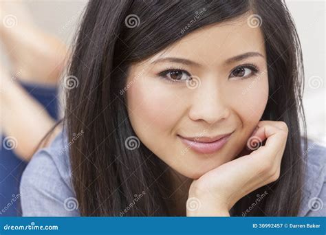 Beautiful Young Asian Chinese Woman Stock Image Image Of Complexion