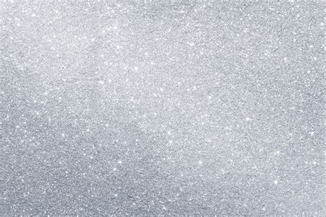 White Wallpaper With Silver Glitter