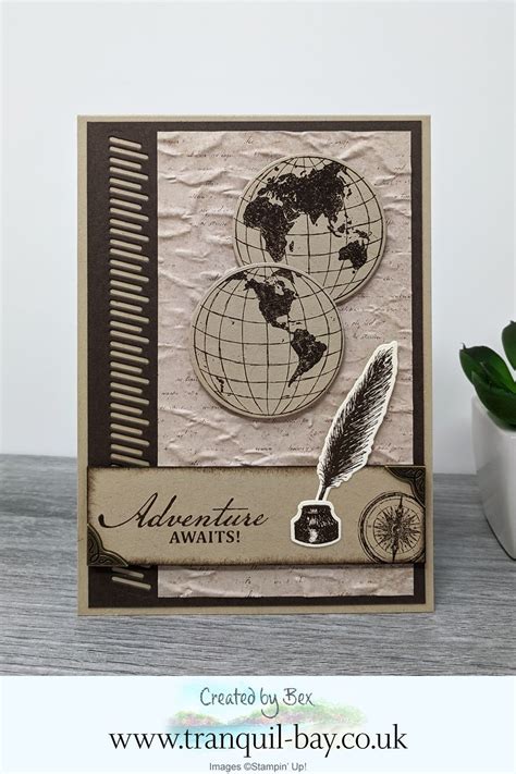 Stampin Up World Of Good Adventure Awaits Handmade Cards Diy