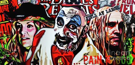 Rob Zombie Devil S Rejects Painting By Victoria Glaittli Fine Art