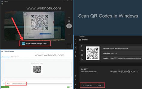 How To Scan Qr Code In Windows Webnots