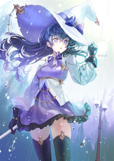 Purple Witch Original Animewitches