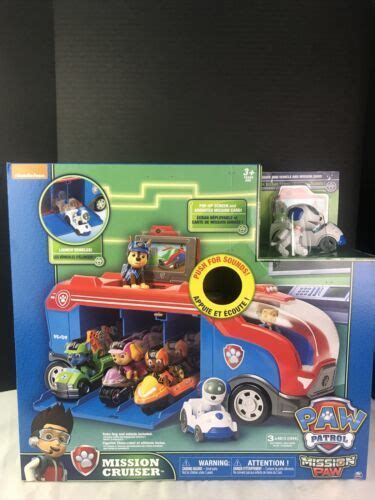 Paw Patrol Mission Paw Mission Cruiser Robo Dog And Vehicle Ages 3 And Up