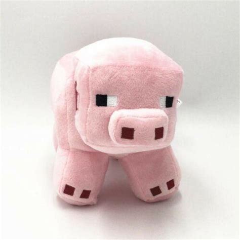 Mojang Minecraft Pig Plush Toy Stuffed Animal 6 2016 Brand New With
