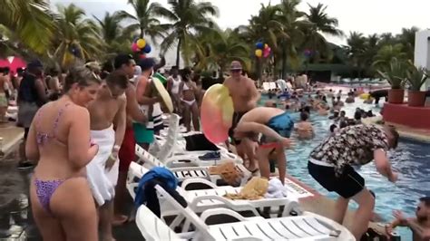 awesome mtv party in the hotel grand oasis cancun mexiko spring break cancun 2019 youtube
