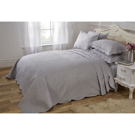 Grey King Size Bedspreads Uk