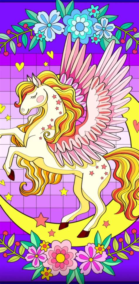 Pretty Unicorn Wallpaper By Void3d Download On Zedge™ Dbf1