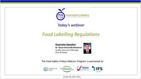 Food Labeling Regulations Youtube