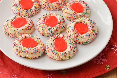 Easy Thumbprint Cookies