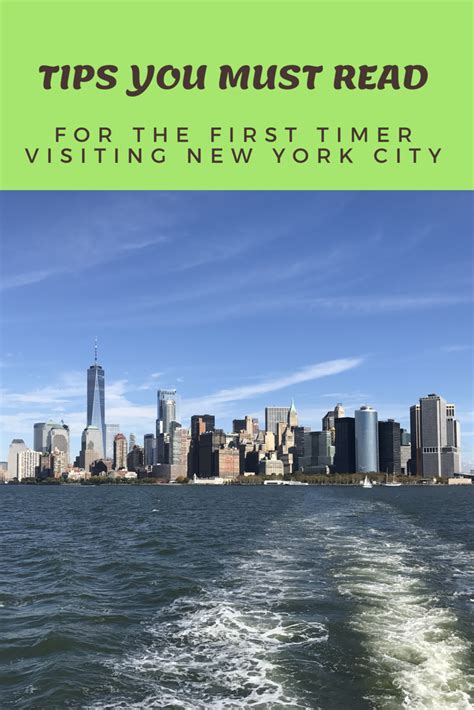 Tips For Visiting New York City New York Travel Visit New York New York