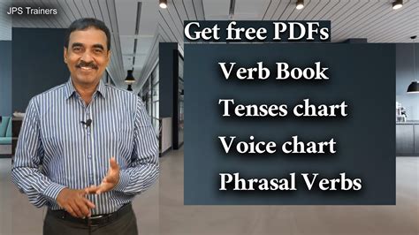 Get Free PDFs Verb Book Tenses Voice Charts Phrasal Verbs YouTube