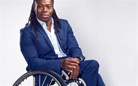 And from london, we meet the face of the 2012 paralympics. Ade Adepitan: 'The faster I was, the stronger I was, the ...