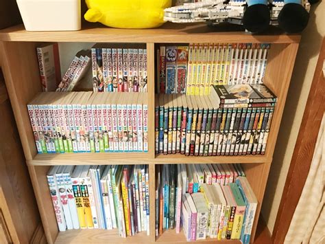 無印良品スタッキングシェルフに漫画本を収納 大阪吹田市整理収納アドバイザー和田ゆきえ