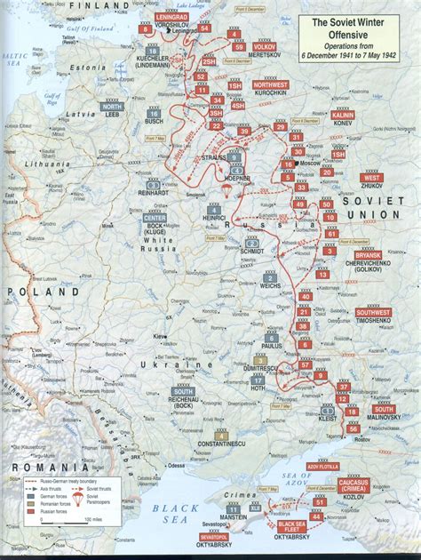 Barbarossa To Berlog Winter 1941 42 Soviet Offensive Part I