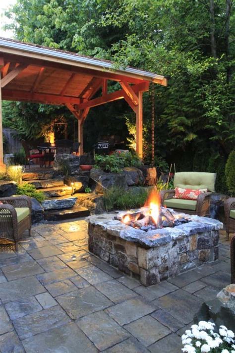 44 Traditional Outdoor Patio Designs To Capture Your Imagination Fire