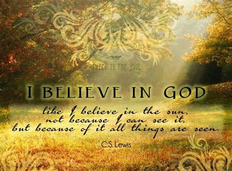 I Believe In God