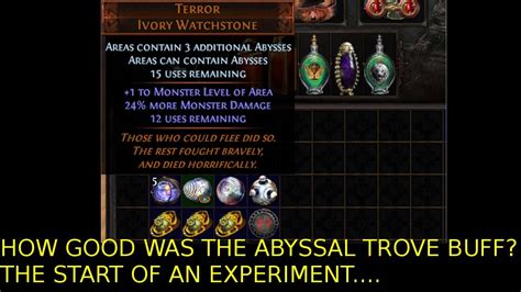 Abyss Jewel Experiment (ilvl 86) - Let's See How Big The Abyssal Trove