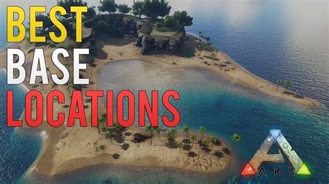 Best Pvp Pve Base Locations The Island Ark Survival Evolved Youtube