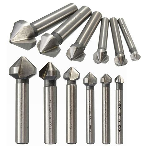 Combined Drill Countersinks Business And Industrial Round Shank 60