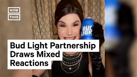 Customers React To Bud Light Partnership With Trans Influencer Dylan Mulvaney Youtube