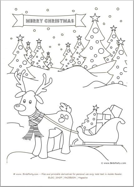 Download These Free Christmas Kids Activity And Coloring