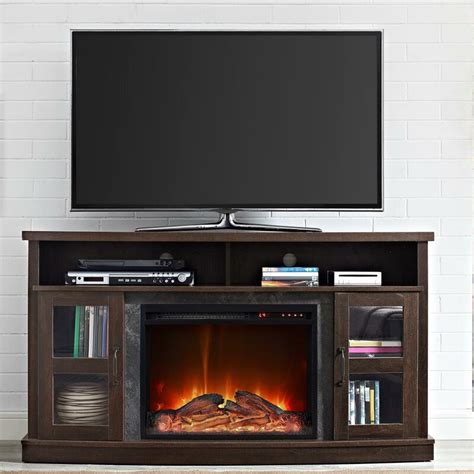 Darby Home Co Schuyler Tv Stand For Tvs Up To 60 With Fireplace