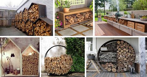 15 Creative Outdoor Firewood Rack And Storage Ideas You Need To See
