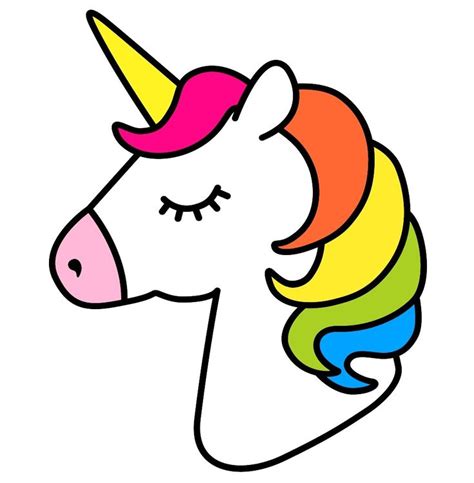 Cute Simple Unicorn Easy To Drawniedliches Einfaches Einhorn