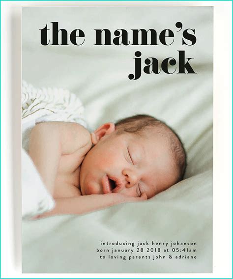 Baby Boy Birth Announcement Introducing Birth Announcement Paper