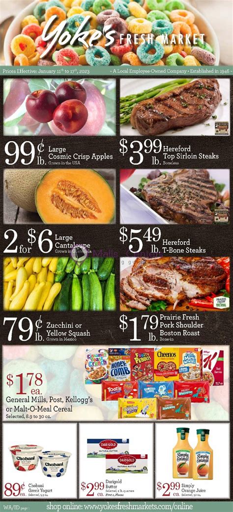 Yokes Fresh Markets Weekly Ad Sales And Flyers Specials Mallscenters