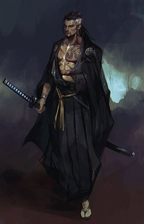 Pin De Carlos Em Fantasy Character Design Samurai Rpg Samurai