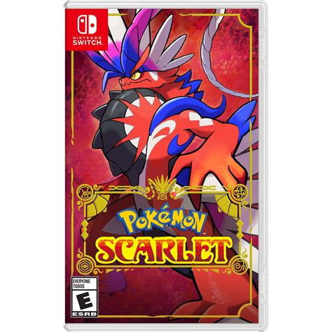 Pokemon Scarlet Nintendo Switch Physical Copy