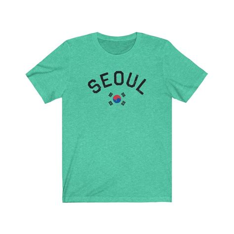 Seoul South Korea Korean Tshirt Kpop Shirt Korea Travel Etsy