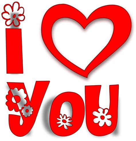 Free Clipart I Love You Cyberscooty