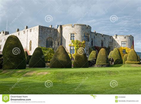 Chirk Castle Gardens Wales Uk Stock Photo Image Of Clipped Park
