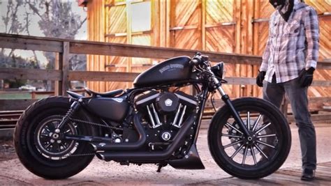 They were in production throughout in the case of the initial sportster 883r which was launched in the period 1957, obtained many details which are similar to kh such as the fenders. Iron 883 bobber | Harley davidson bikes