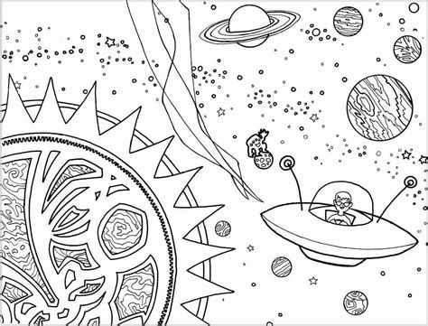 Desenhos De Espaço 1 Para Colorir E Imprimir Colorironlinecom